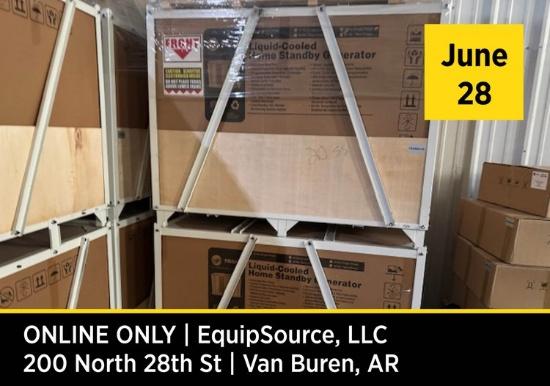 EquipSource, LLC Online Auction