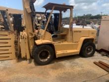 HYSTER H155XL FORKLIFT, UP# 60005302, S# F006A06046M, 1582 HRS ON METER, CO