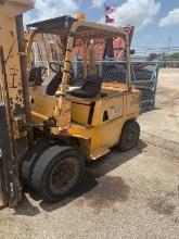 YALE GDP080LCJUBE09 FORKLIFT, UP# 60005136, S# N43643, 1741 HRS ON METER, R
