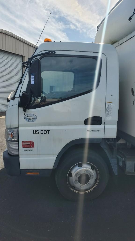 2015 MITSUBISHI FUSO FE180 BOX TRUCK APPROX 14' BOX, DIESEL ENGINE, AUTOMATIC TRANSMISSION