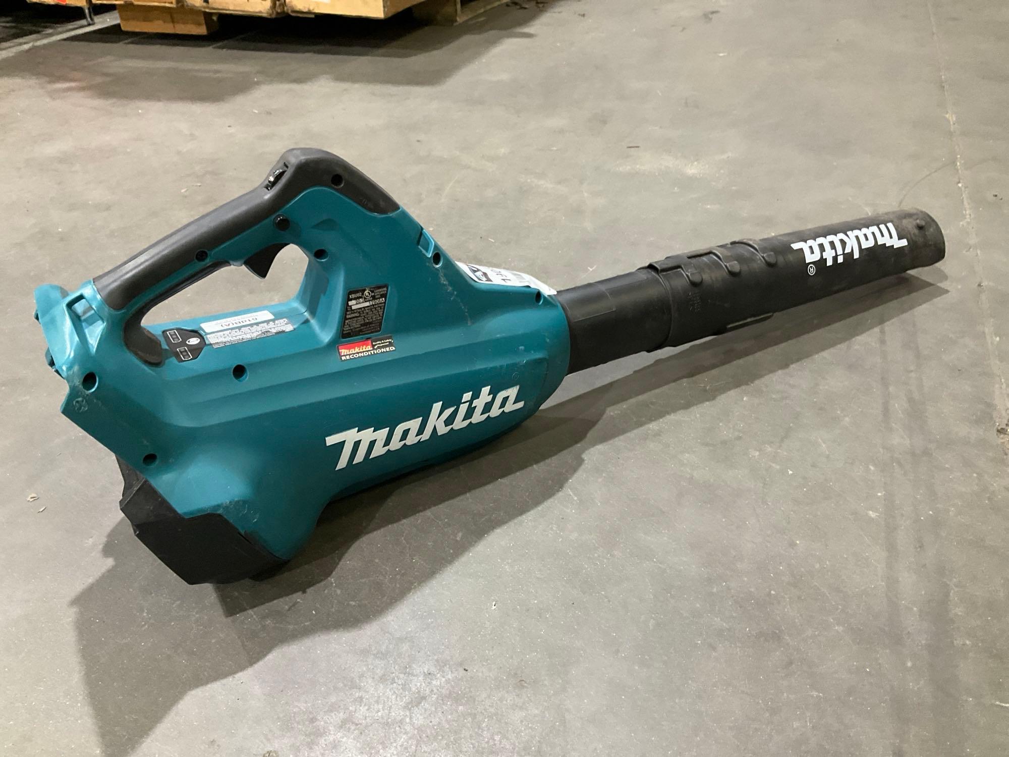 MAKITA XBU02 CORDLESS...BRUSHLESS BLOWER , RECONDITIONED