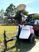 2017 GENERAC MAGNUM MOBILE GENERATOR WITH LIGHT TOWER MODEL MLT6SM, DIESEL, MITSUBISHI ENGINE,