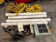 PALLET OF ELECTRICAL EQUIPMENT & SOME MISC...