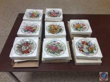 Flowered collector plates