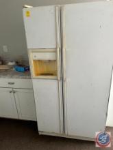 GE double door fridge and freezer