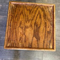 Small Wood Accent Table