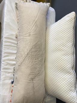 Two Pillows, One is Decorative