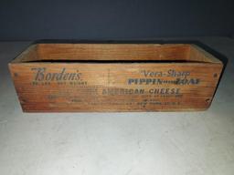 Vintage Borden's American Cheese Box