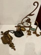 Group of Antique Hooks and a New Hook