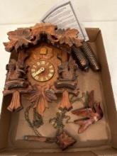 River City Cuckoo Clock with all Shown