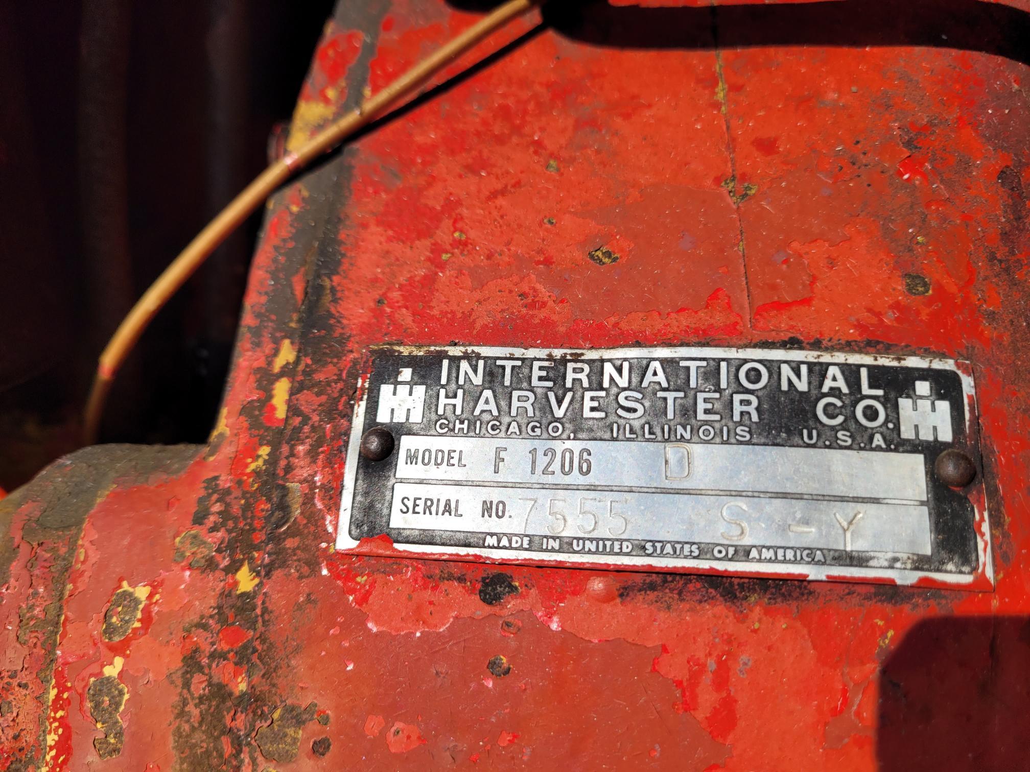 International Farmall 1206 Tractor