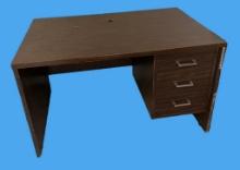 3-Drawer Desk - 48” x 30”, 28 1/2” H