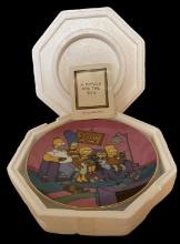 Limited Edition Franklin Mint Simpson’s Plate