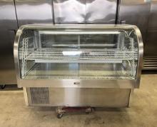 Randell 61” Curved Glass Refrigerated Bakery Display Case