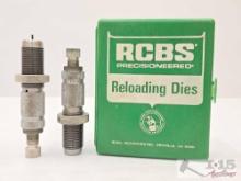 (2) RCBS Reloading Dies