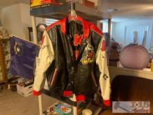 Galvis Leather Reversible Mickey Mouse Jacket
