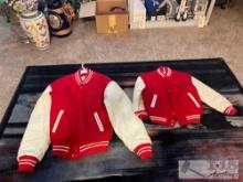 Two Siegfried and Roy Letterman Jackets