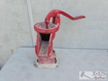 Vintage Dulex Cast Iron Farm Well Water Hand Pump