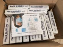 Group of Face Shields, Group of Disposable Medical Gowns on 2 Pallets