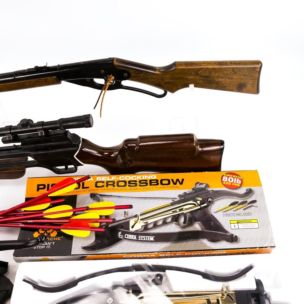 Airguns, Starter Pistol & Crossbows