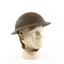 WWII US M1917a1 Helmet- Marked to New York NG