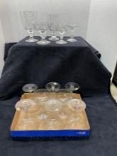 Four lots of mainly beautiful stemware