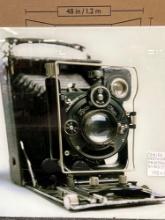 zeiss camera photograph printed on glass