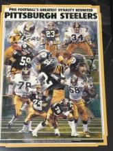 Pittsburgh Steelers autographed Greatest dynasty 10 signatures