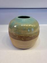 Handmade/ Hand-Painted Pottery Vase