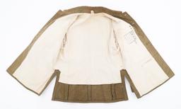 WWII IMPERIAL JAPANESE ARMY NCO SERVICE TUNIC