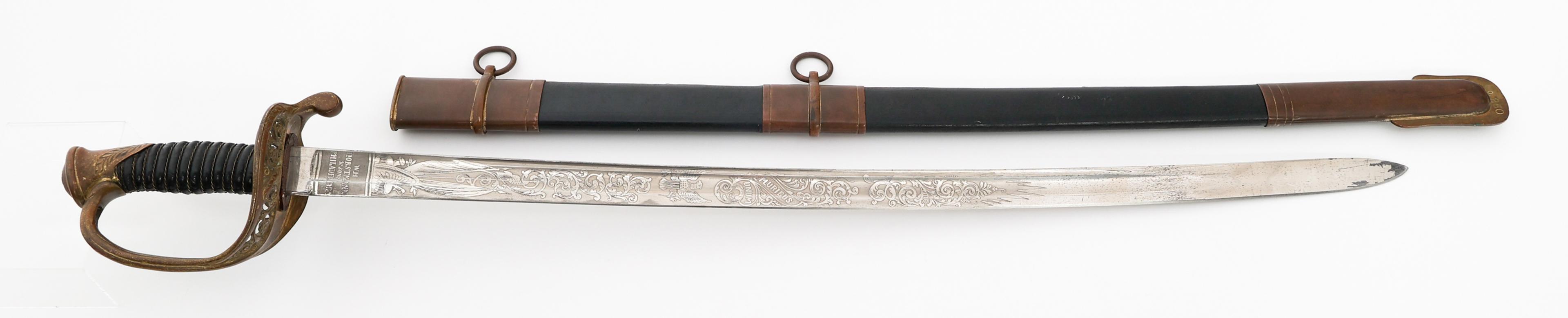 M1859 USMC NCO SWORD WITH SCABBARD