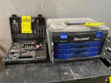 Duralast All-In-One Tool Chest & Dremel/Grinding Bits in Hard Case