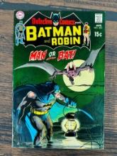 DC Comics No. 402 Batman and Robin Man or Bat, 15 cents 1970