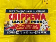 Chippewa Lake Park Sign