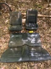 65-66 Mustang front and back Pony seats