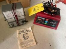 Accurate Instrument Co. Tachometer/Dwell Angle Analyzer & Centech Battery Charger