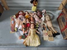 Dolls Hula, Twister, John Bleshi, Ideal, Early Shirley Temple