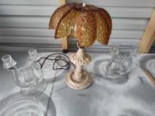 Daisy & Button Lamp, Candle Holders
