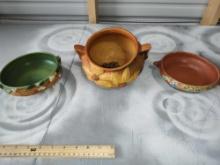 3 PC Roseville Pottery 18l1-6, 401-6
