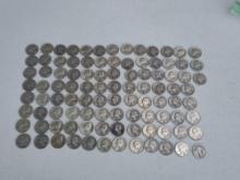 99 US Washington Silver Quarters