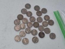 28 US Buffalo Nickels