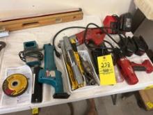 Assorted Power Tools, Drills and Sawzall
