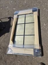 Approximately 4ft x 31in pella window (1 pane broken)