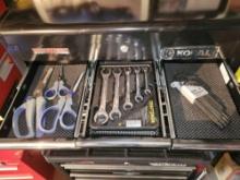 Craftsman 5 piece flare nut wrench set, kobalt scissors, hex key set