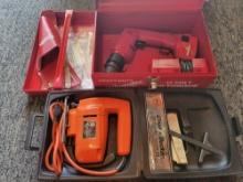 Milwaukee 12v drill and BD jig saw with cases