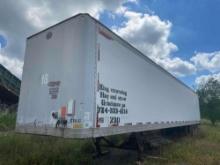 1997 Great Dane 53 ft semi box trailer