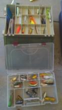 Fishing Tackle Boxes and lures