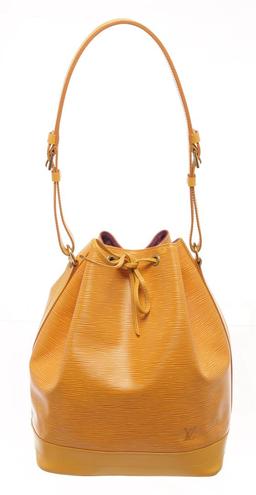 Louis Vuitton Yellow Epi Leather Noe GM Shoulder Bag