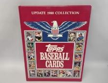 1988 Topps Baseball Card Collectors Book