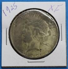 1925 Silver Peace Dollar Coin